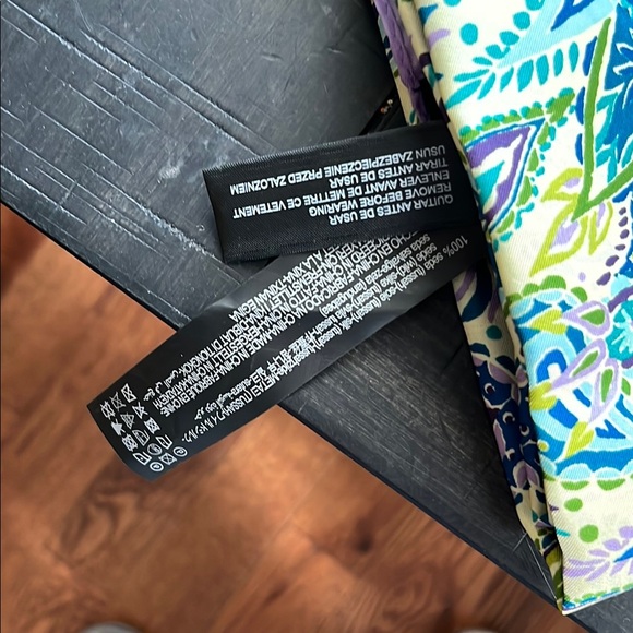 Zara Paisley Silk Scarf - Picture 3 of 3